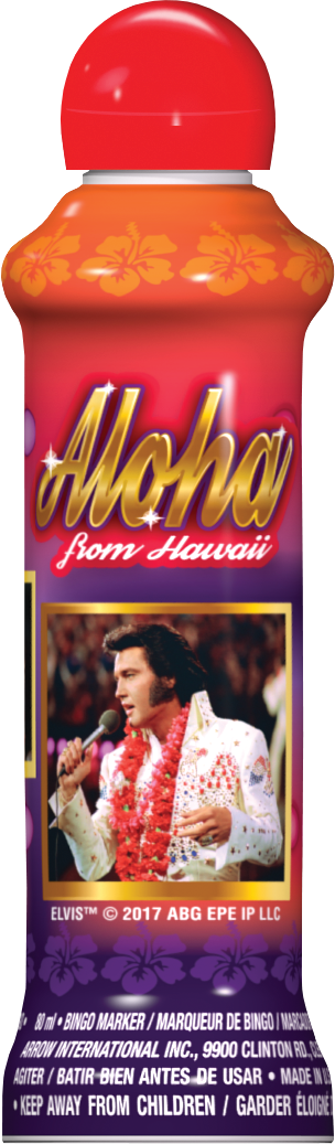 Aloha Elvis Bingo Ink
